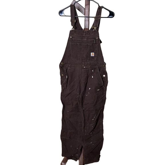 Carhartt Womens Bib Overalls XS - Picture 1 of 7